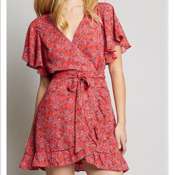 Jack by BB Dakota Dresses & Skirts - Jack BB Dakota Instant Enchantment Faux Wrap Dress